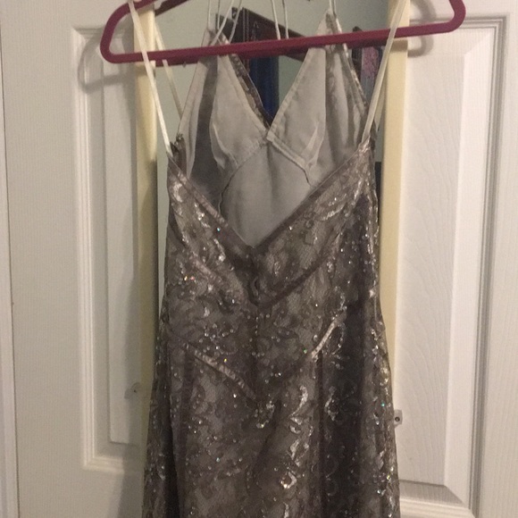 Cocktail Halter Dress from Express Size 4 - Picture 4 of 6